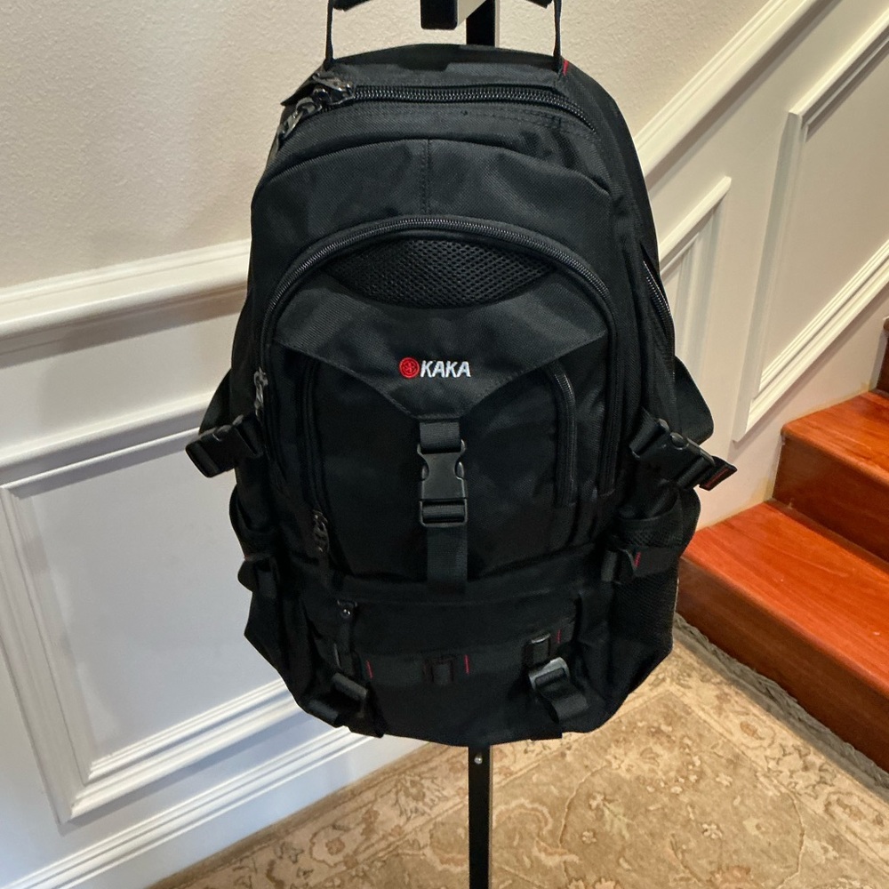 Black Men's Backpack